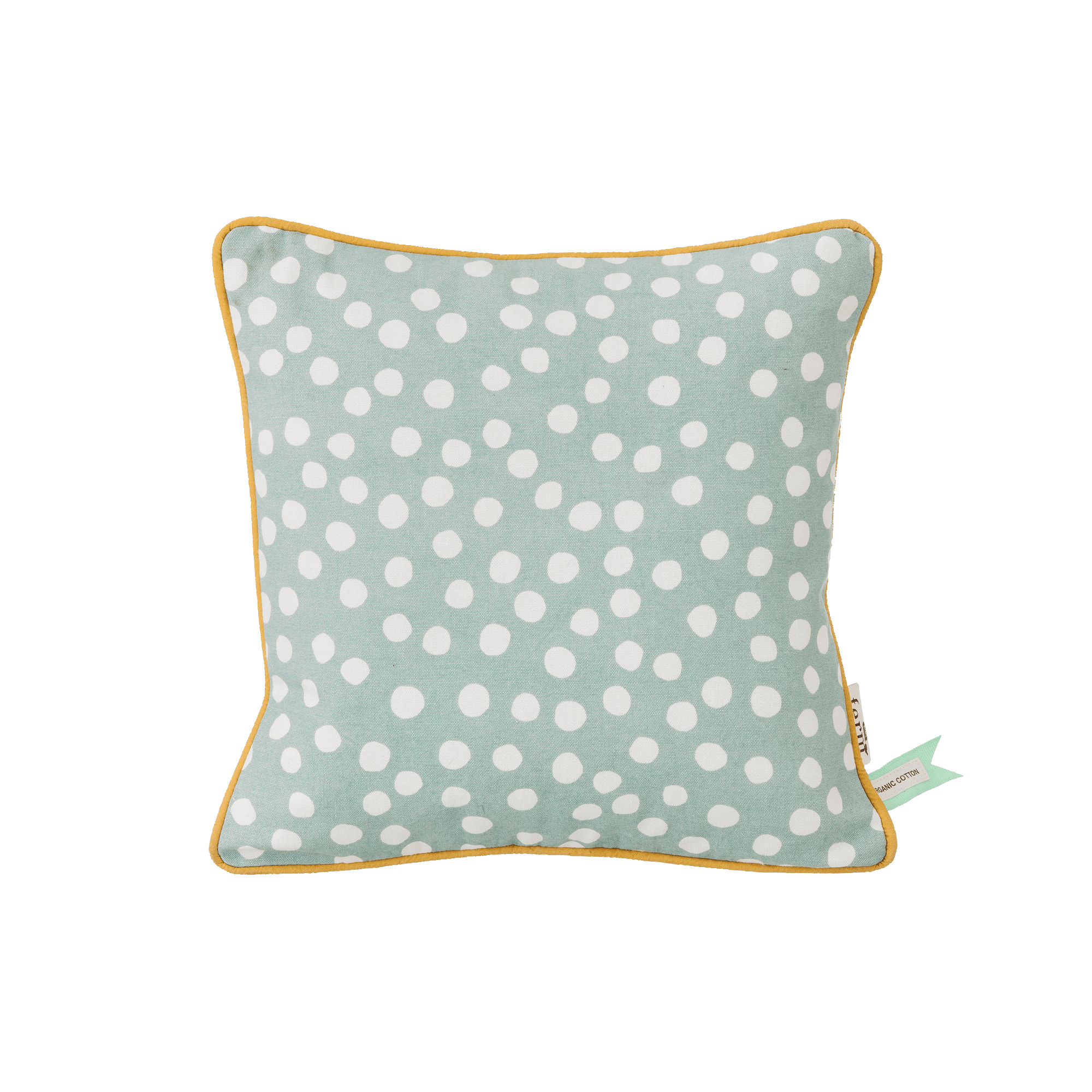 Dots Cushion - Dusty Blue